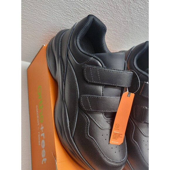 ORTOREX Women Diabetic Leather Orthopedic Walking Shoes Wide Toe Box Shoes Sz 8 - Picture 6 of 9